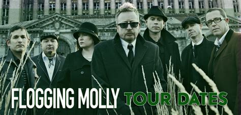 Flogging molly tour - About Flogging Molly. (DETROIT – March 15, 2022) – Flogging Molly and The Interrupters have announced a summer co-headlining tour that will make a stop at Meadow Brook Amphitheatre on the campus of Oakland University on Saturday, June 18 at 6:30 p.m. Tiger Army and The Skints will provide support on all dates.